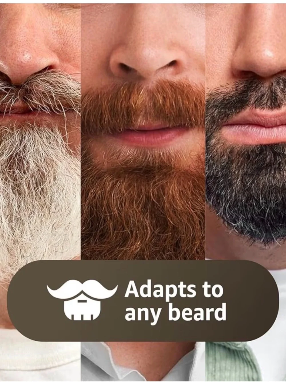SHPAVVER Electric Beard Trimmer for Men: 16-in-1 Professional Barber Hair